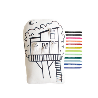 Imani Collective Tree House Interactive Pillow Set on DLK
