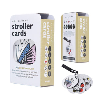 WEE GALLERY-Stroller Cards - Bugs on Design Life Kids