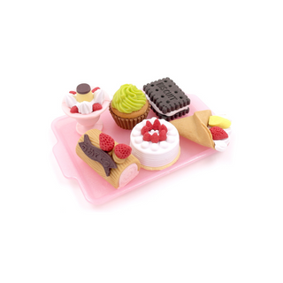 Iwako Dessert Eraser Set on Design Life Kids