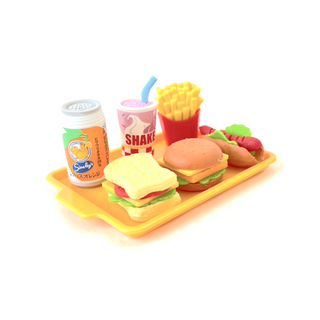 Iwako Fast Food Eraser Set on Design Life Kids