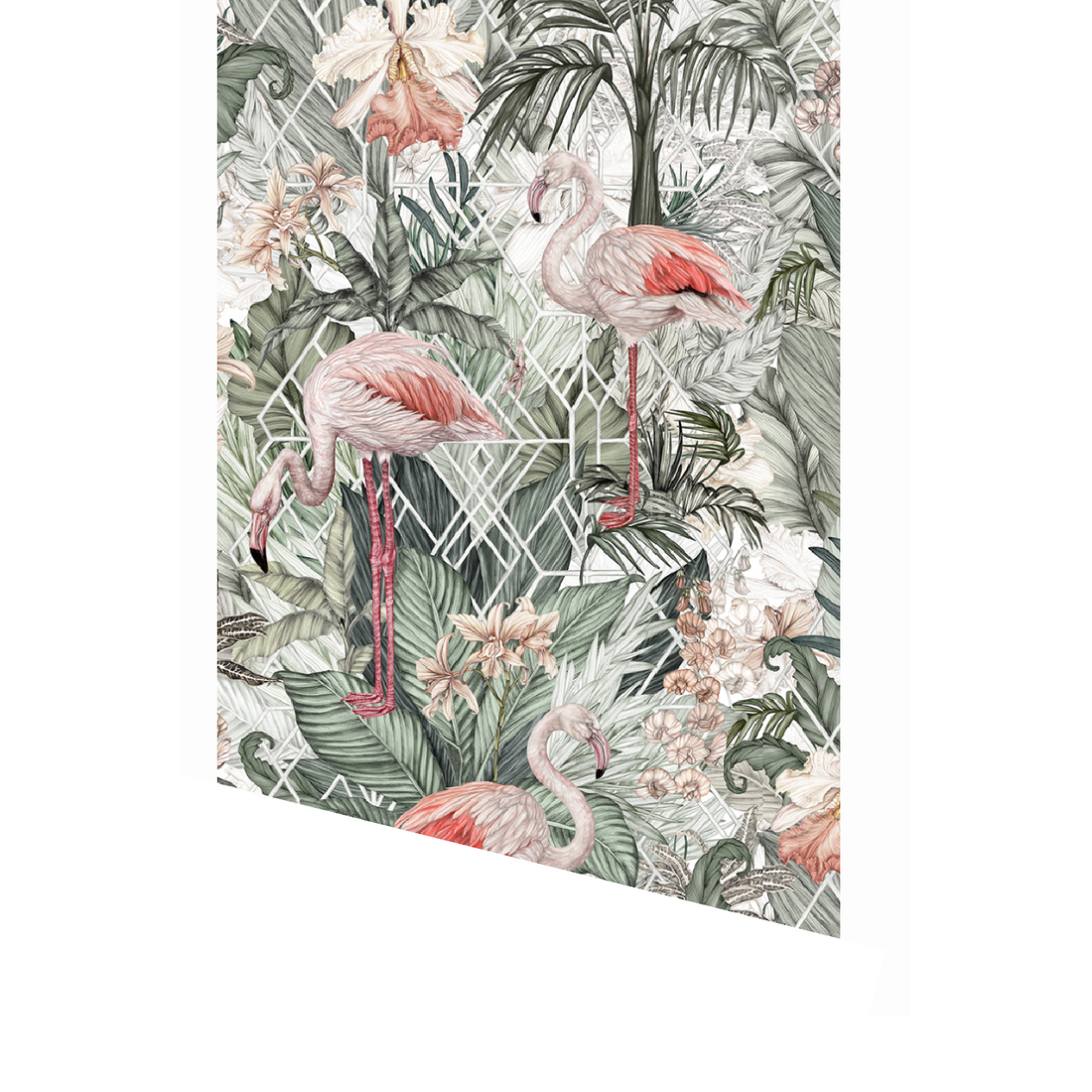 Custom Luxury Flamingo Wallpaper – Design Life Kids