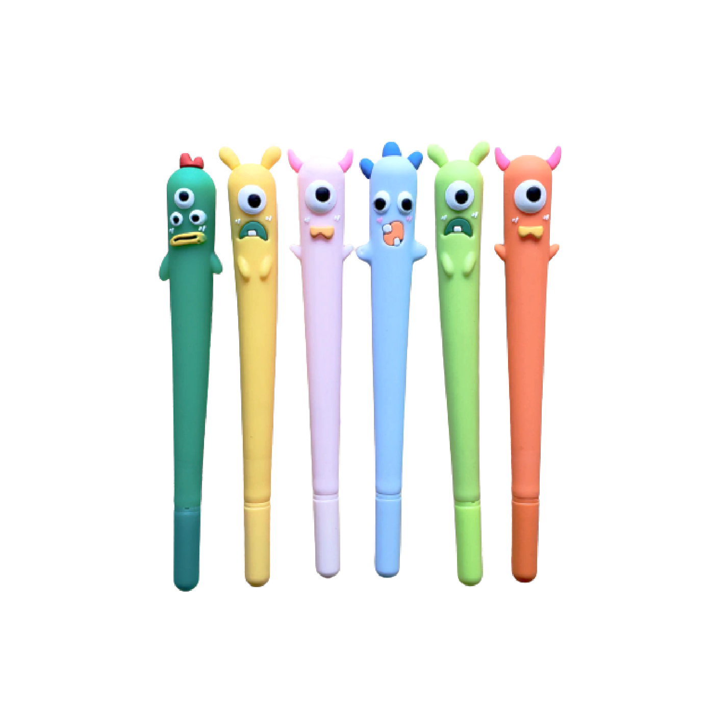 Kawaii Little Monster Gel Pen Set – Design Life Kids
