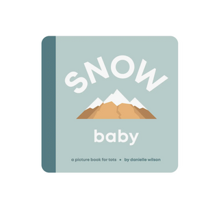 Snow Baby Board Book Left Hand Book House on Design Life Kids