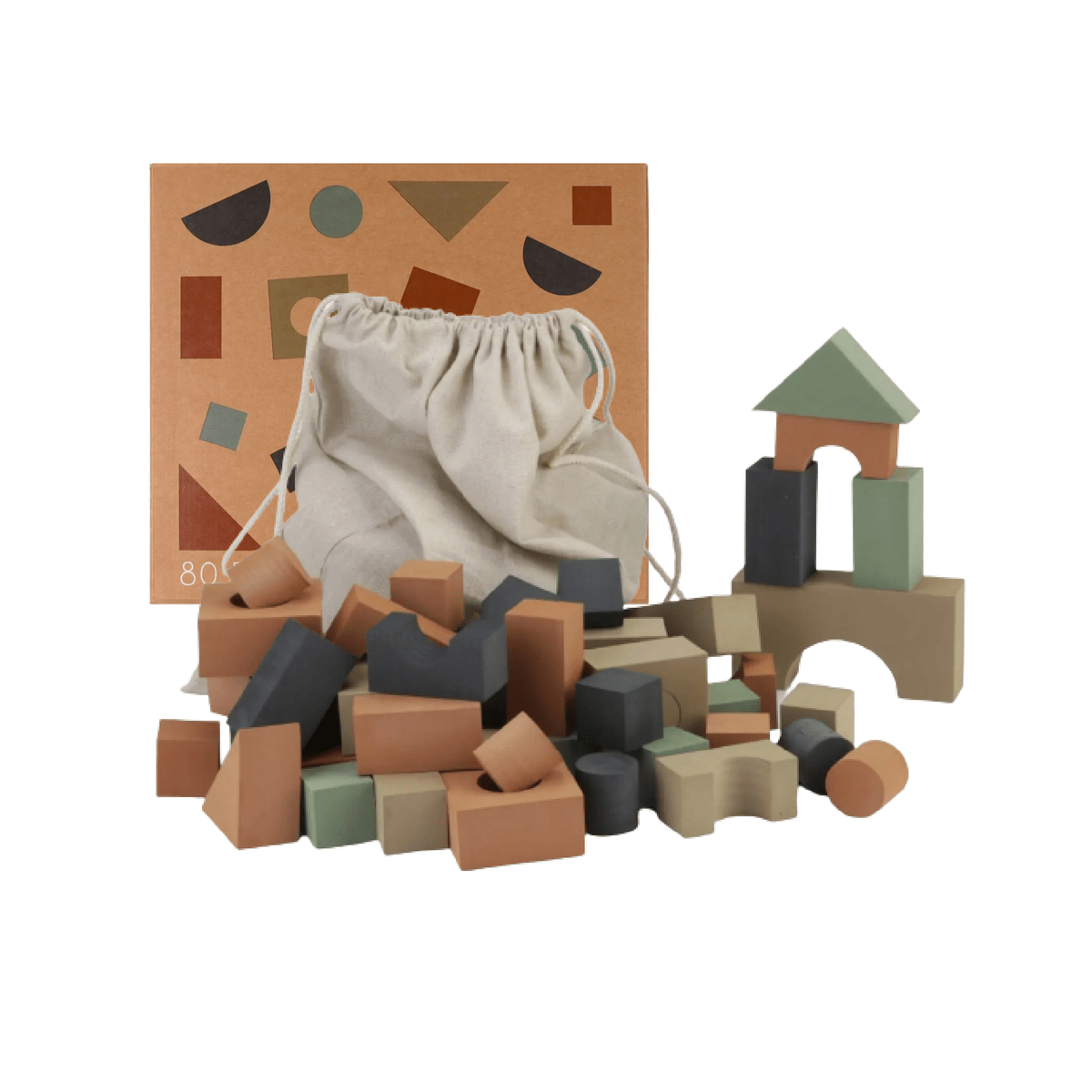 Kids foam building 2024 blocks