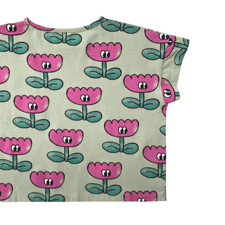 Little Man Happy Flower Crop top for kids. Shop clothing for all ages!