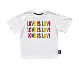 Little Man Happy Love is Love Skate T-Shirt on DLK