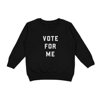 Love Bubby-Vote for Me Sweatshirt on Design Life Kids
