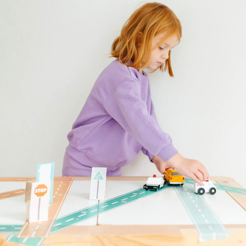 Colorful Play Road Tape for Toy Cars and Imaginative Play on DLK – Design  Life Kids