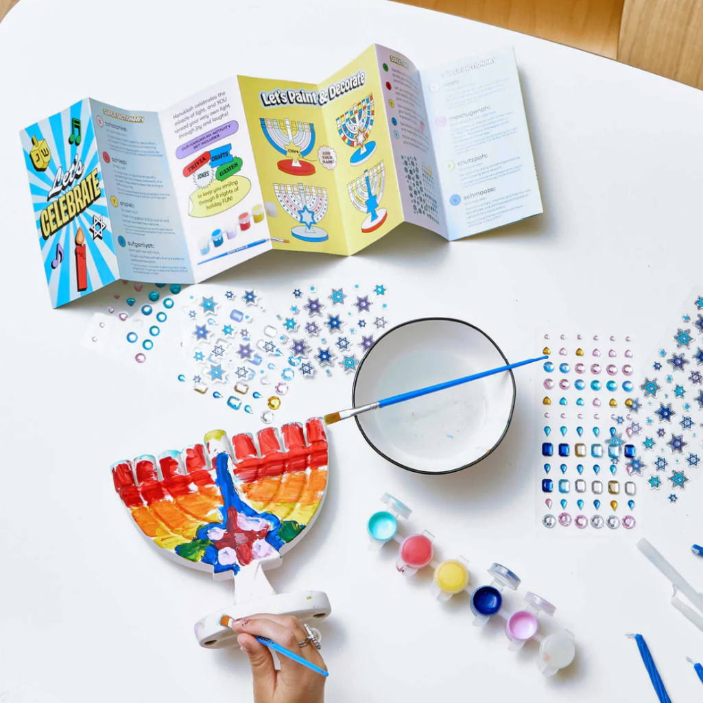 SUNNYCLUE DIY Blank Dome Hamsa Hand Bookmark Making Kit 