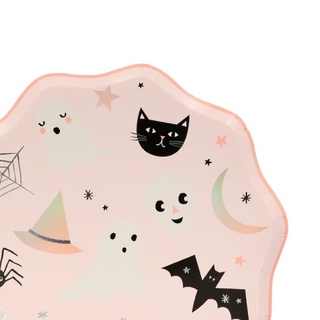 Meri Meri Pastel Halloween Plates on Design Life Kids