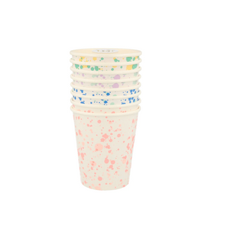 Meri Meri Speckled Party Cups on Design Life Kids