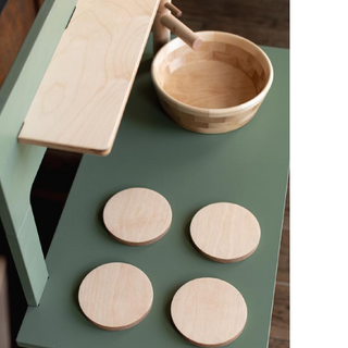 Midmini-Zoe Wooden Play Kitchen on Design Life Kids