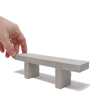 Mini Materials-Mini Concrete Bench on Design Life Kids