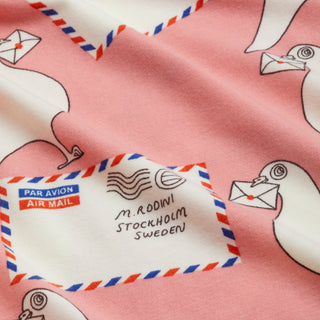 Mini Rodini Pigeon Bird Print Shirt for kids on DLK