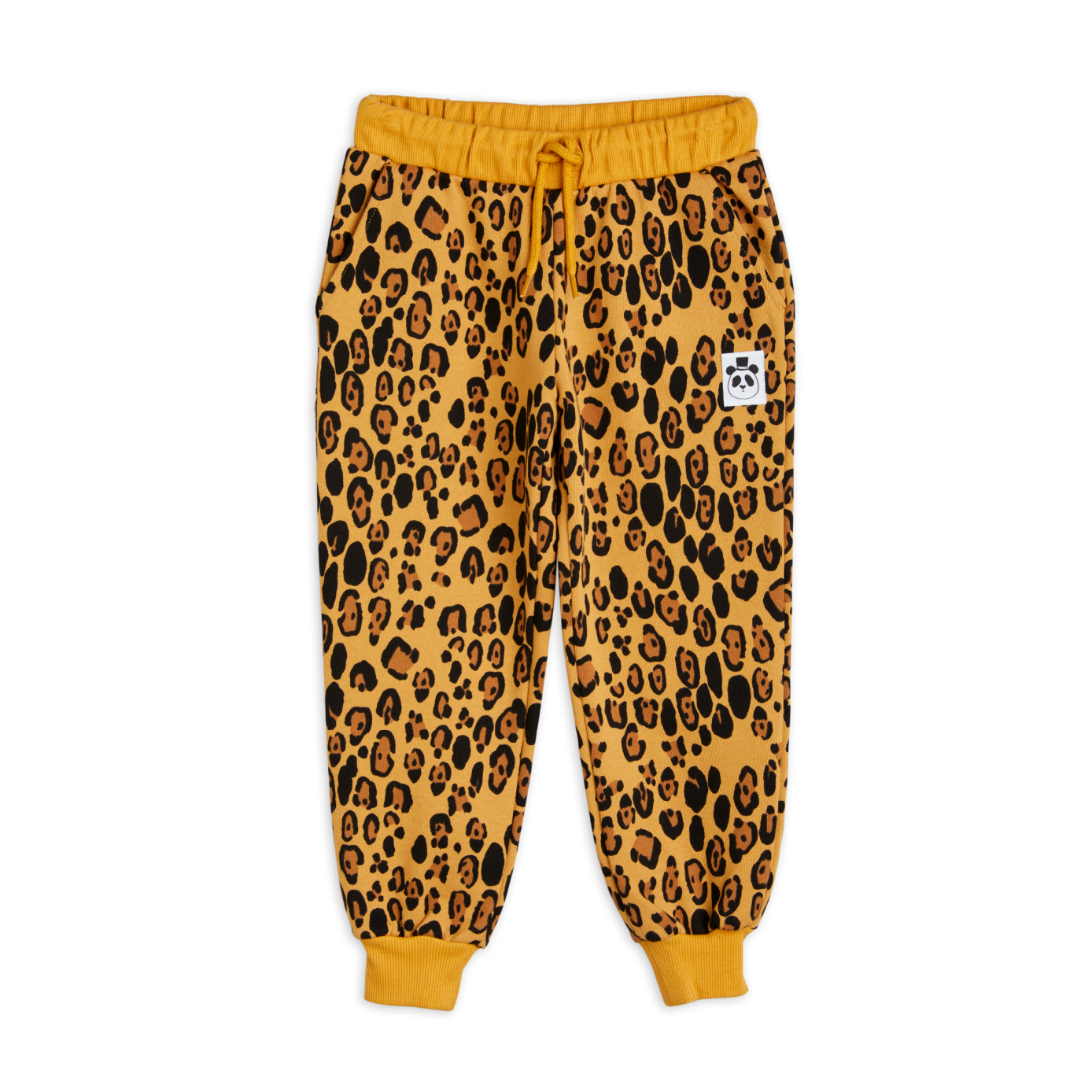 Mini Rodini Leopard Print Sweatpants on DLK Design Life Kids