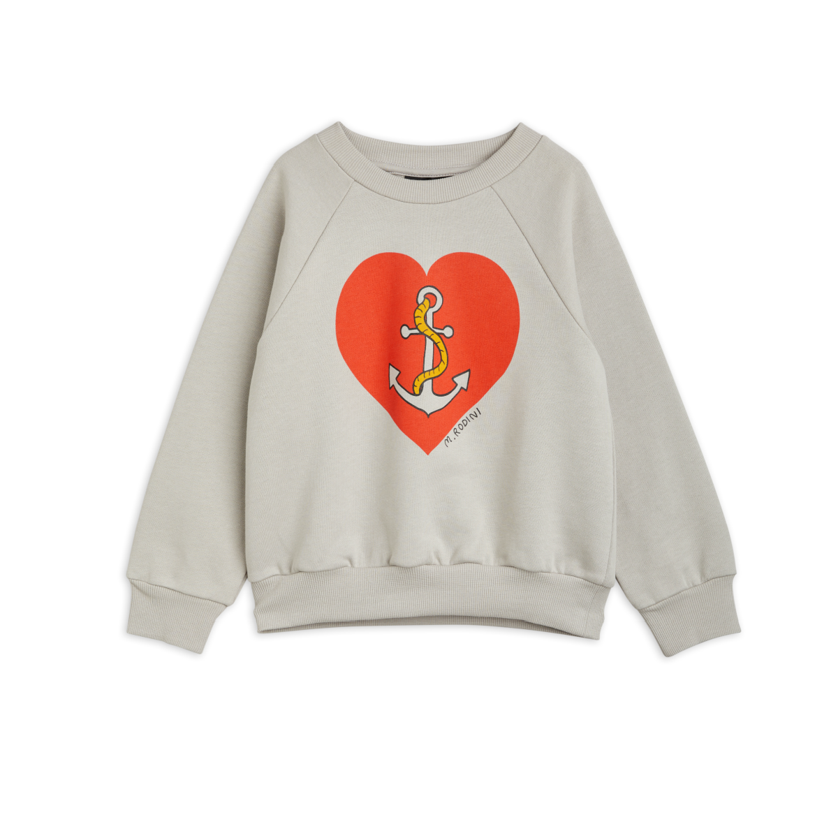 Sweatshirt - White/Heart - Kids