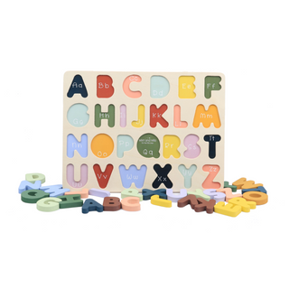 Wooden Alphabet Puzzle on Design Life Kids