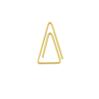 Monograph-Triangle Paper Clips on Design Life Kids