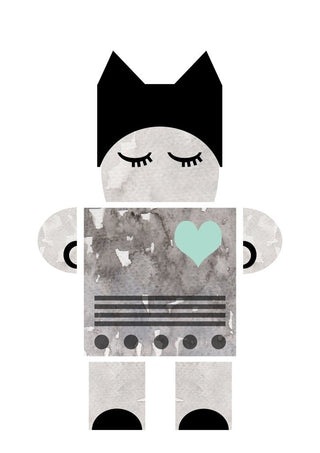 WONDER & RAH-Mister Robot Print on Design Life Kids