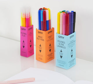 OMY-Neon Markers on Design Life Kids