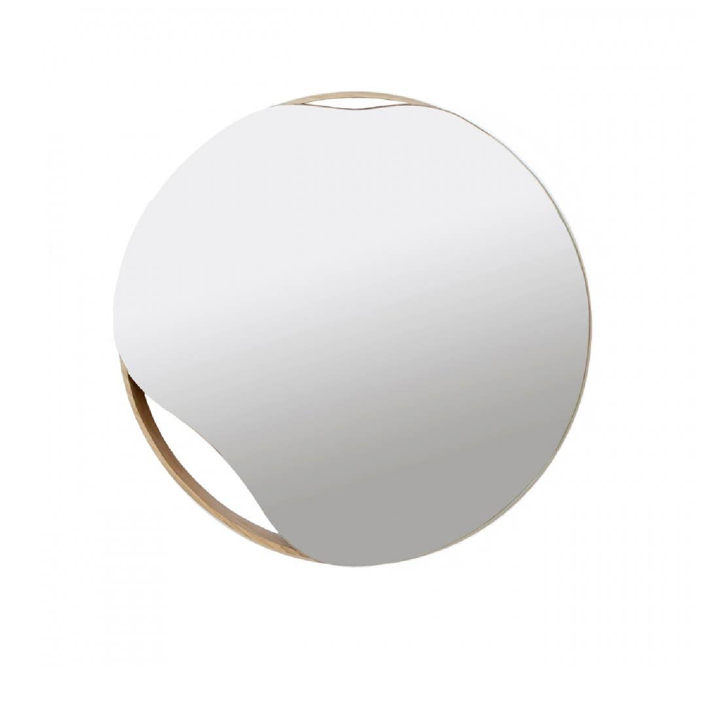 Gerald Large Round Gold Wall Mirror + Reviews