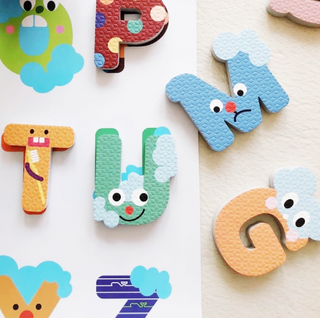 Nahthing Project-Alphabet Creative Play Set on Design Life Kids
