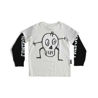 Nununu Goofy Skull Shirt on Design Life Kids