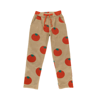 Olive and the Captain Garden Tomato Corduroy Straight Pants on DLK