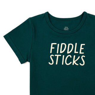Olive and the Captain-Fiddlesticks Tee on Design Life Kids