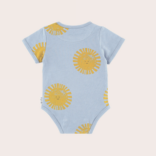 Olive and the Captain Sunshine Baby Bodysuit on DLK