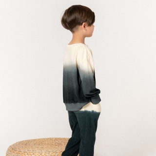 OMAMIMINI-Ombre Oversized Terry Pullover on Design Life Kids
