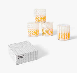 Areaware Pattern Drinking Glasses on Design Life Kids