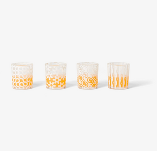 Areaware Pattern Drinking Glasses on Design Life Kids