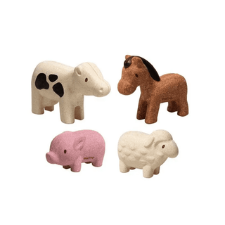 Plan Toys-Farm Animals Figurine on Design Life Kids