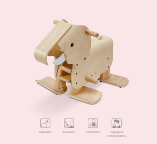 Plan Toys-Walking Elephant on Design Life Kids