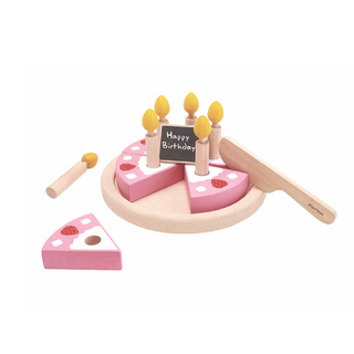 Plan Toys-Wooden Birthday Cake Set on Design Life Kids