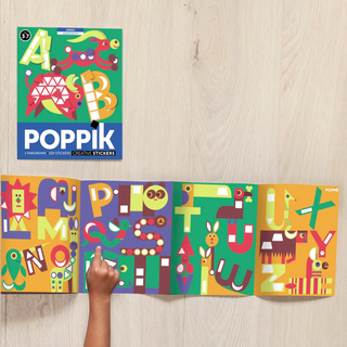 Alphabet Sticker Book on DLK