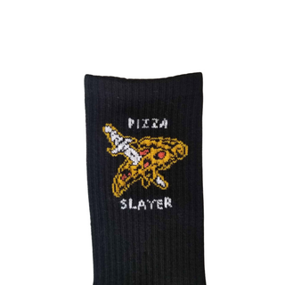 Pizza Slayer Socks Pyknic on Design Life Kids