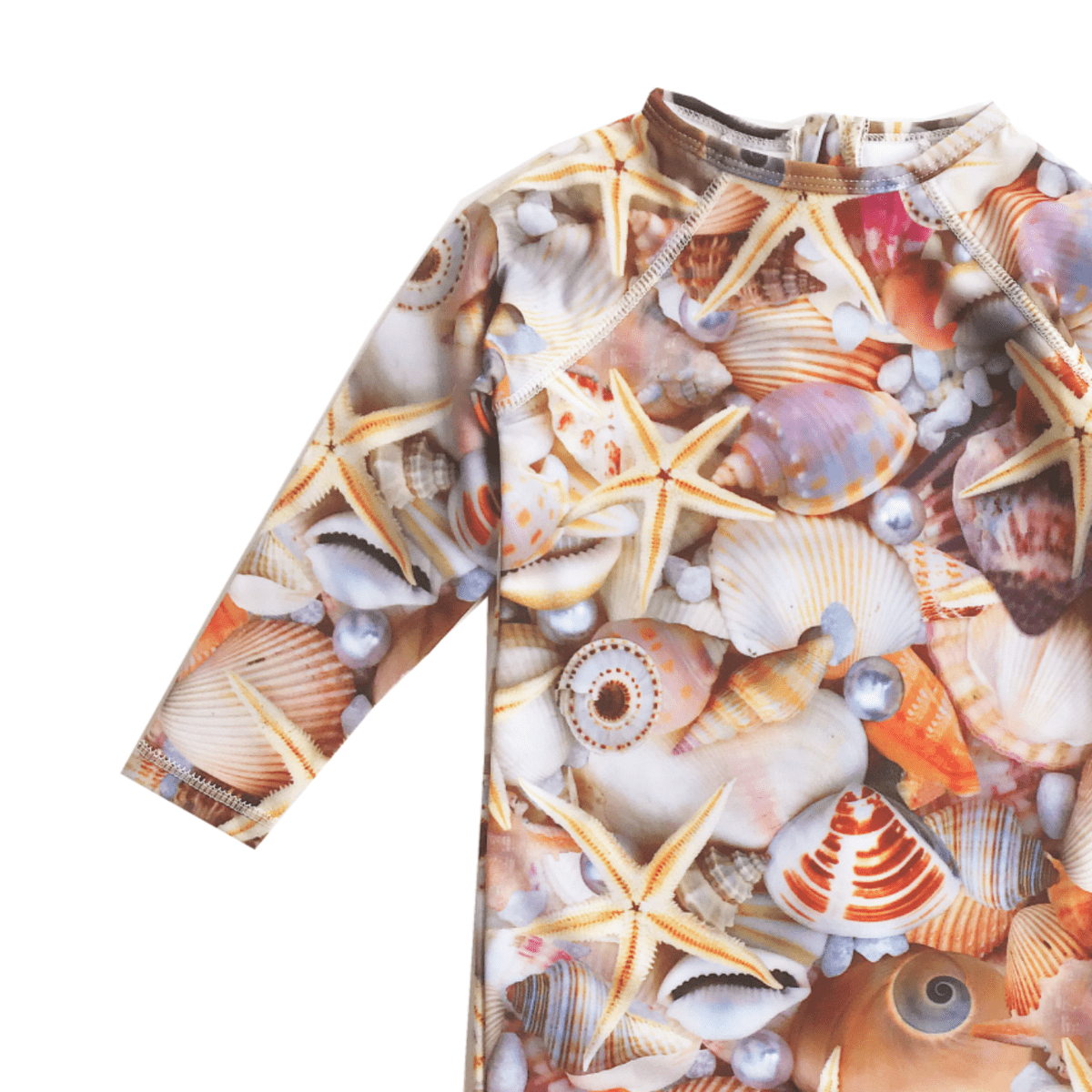 VILEBREQUIN Kids UV Protection Rashguard Noumea Sea Shells main image 1
