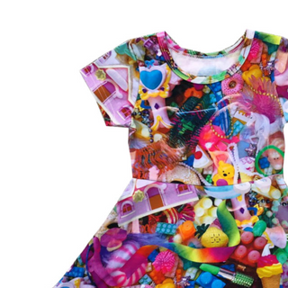 Romey Loves Lulu-Toys Skater Dress on Design Life Kids