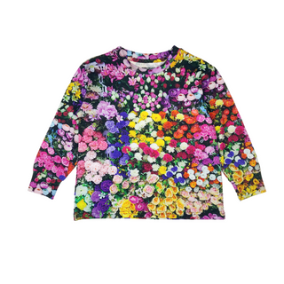 Romey Loves Lulu-Faux Flowers Sweatshirt on Design Life Kids