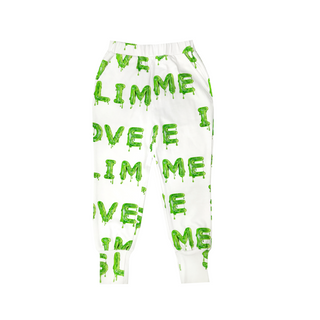 Romey Loves Lulu-I Love Slime Sweatpants on Design Life Kids