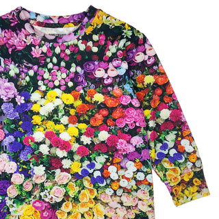 Romey Loves Lulu-Faux Flowers Sweatshirt on Design Life Kids