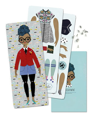 Of Unusual Kind-Rosemarie Paper Doll Kit on Design Life Kids