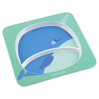 Sunnylife-Narwhal Plate on Design Life Kids