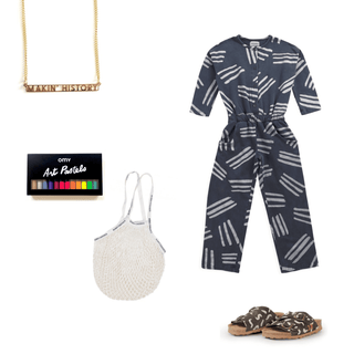 Bobo Choses-Scratch All Over Fleece Overall on Design Life Kids