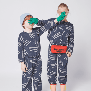 Bobo Choses-Scratch All Over Fleece Overall on Design Life Kids