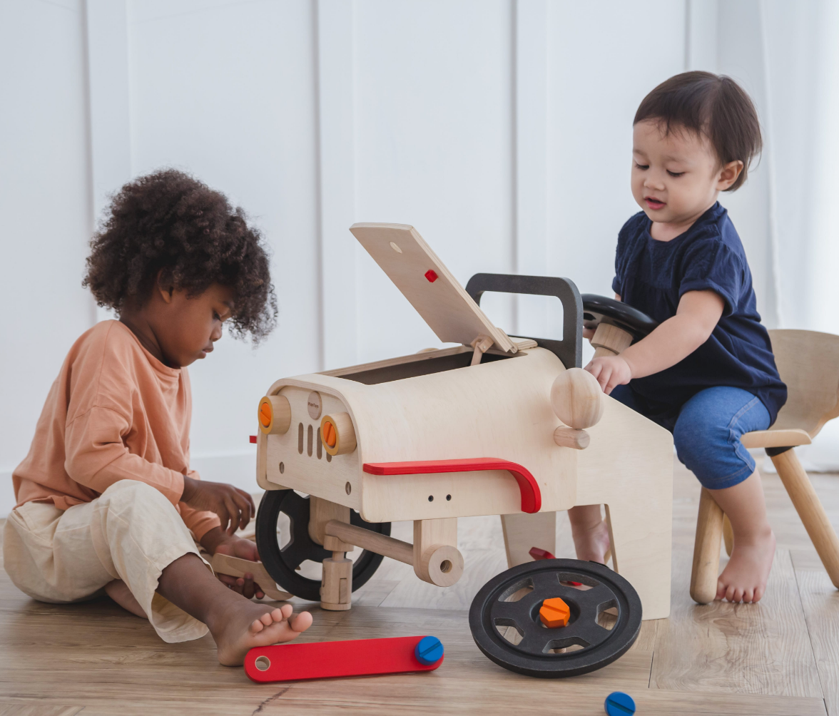 Plan Toys Interactive Motor Mechanic Toy on Design Life Kids