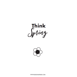 Design Life Kids-Think Spring Printable on Design Life Kids