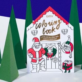 OMY-Holiday Coloring Book on Design Life Kids